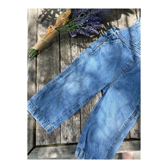 Generations Y2K Denim Carpenter Overalls Sz 18 Months - Picture 4 of 5